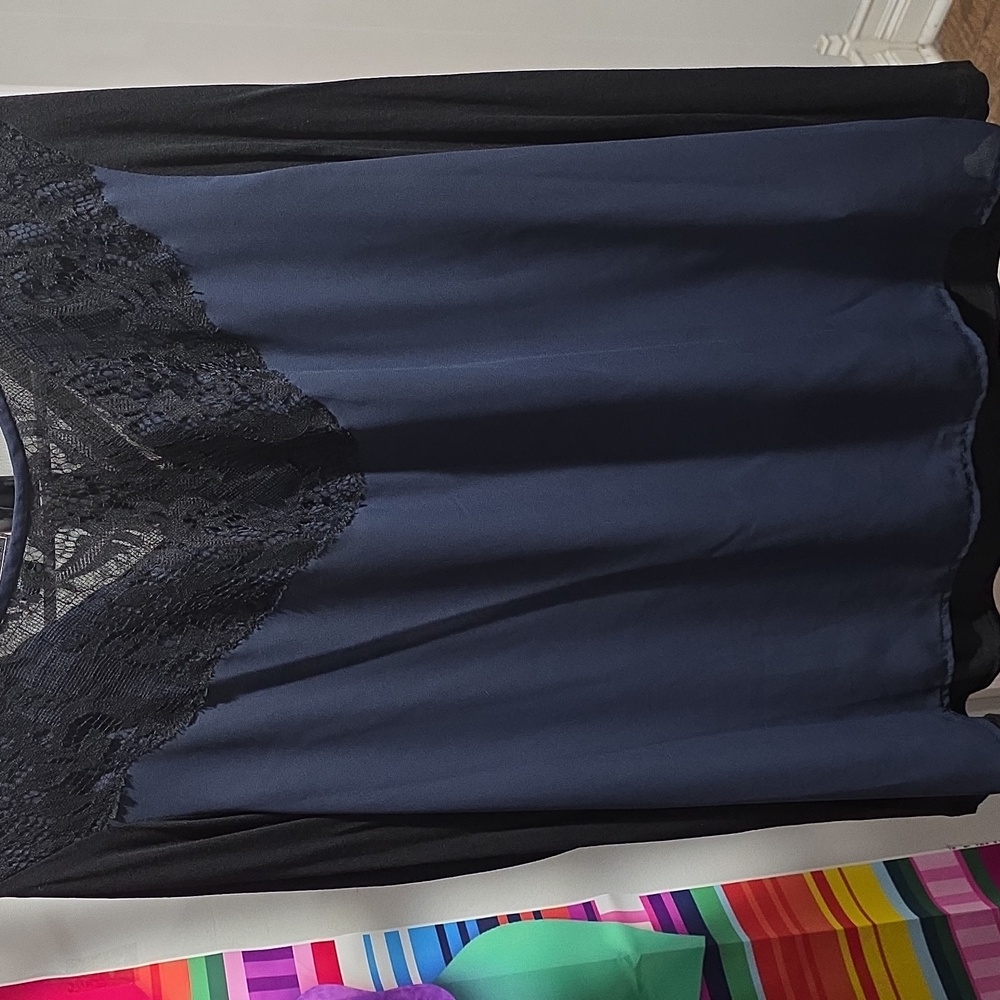 SOLD Metaphor Midnight Blue Top